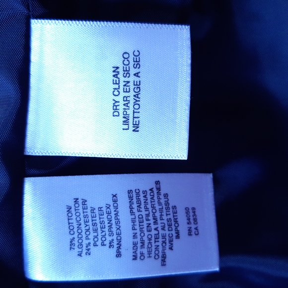 Denim Chambray Blazer Jacket - Picture 4 of 6